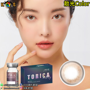 【散光】Lensme Torica Eyedew Toneup Choco 토리카 아이듀 톤업 쵸코 (난시 교정용) 每月抛棄散光彩妝隱形眼鏡